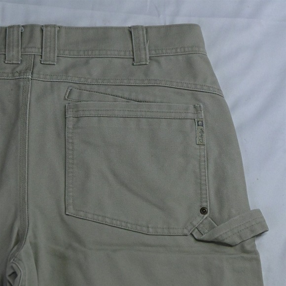 Cabela's 36 x‎ 9" Khaki Canvas Utility Outdoor Chino Shorts - Picture 4 of 5